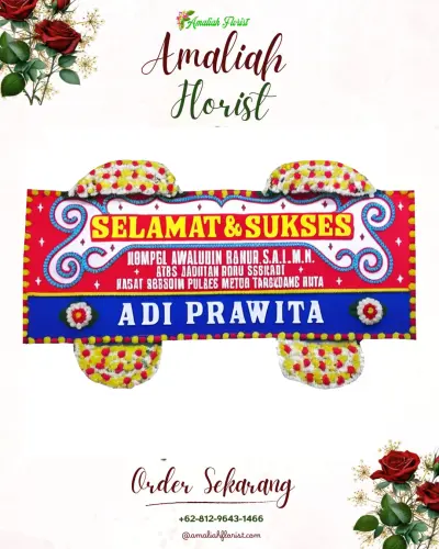 Karangan Bunga Ucapan Selamat pasirtanjung